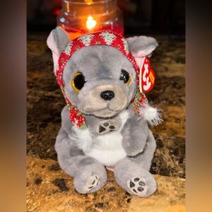 🎄 TY Beanie Baby Nordic Holiday Christmas Bear Plush w/ Tag
